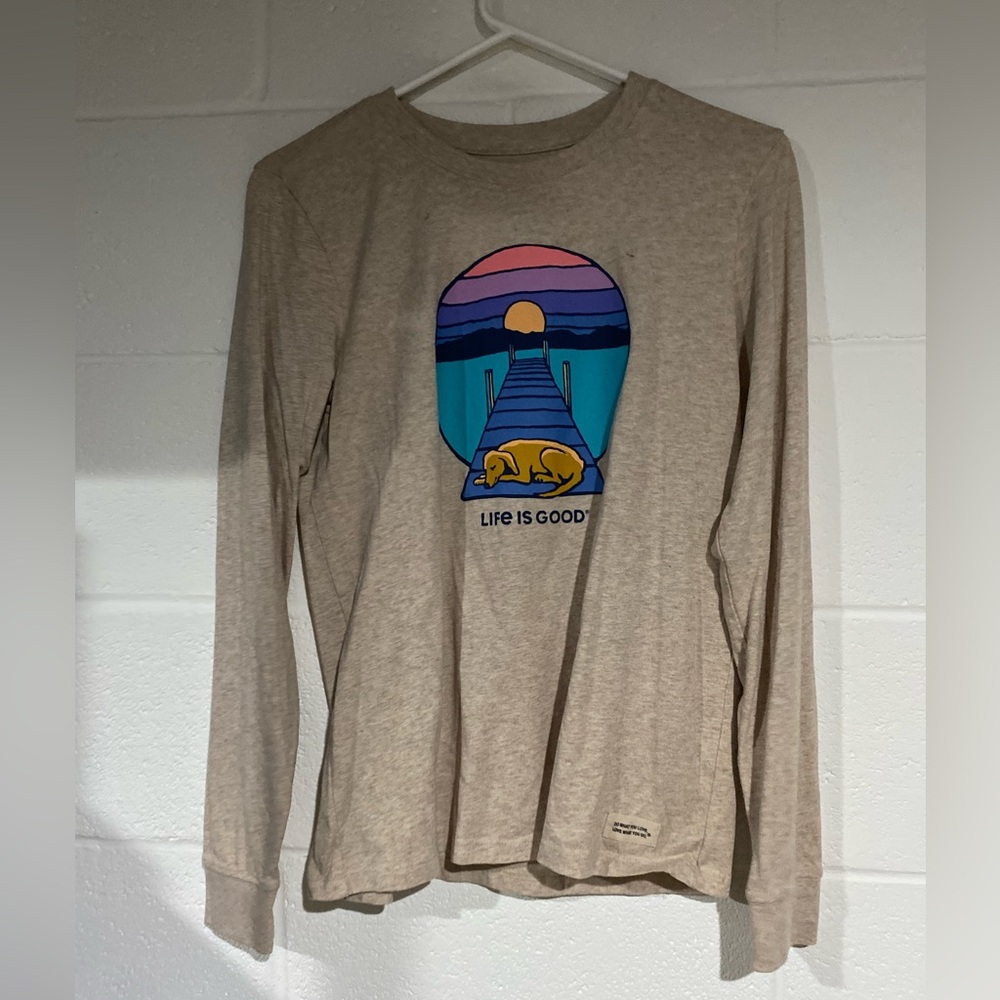 Life is good tee small